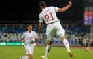 Pablo Fornals celebra el primer gol del partido