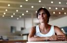 Rosa García Loire, ayer, en el Baluarte de Pamplona, donde tiene lugar esta semana la quinta edición de Conecta Fiction