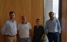 Integrantes del comité de selección de guiones del IX Certamen de cortometrajes Navarra, Tierra de Cine