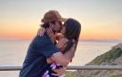 Foto de Elena Furiase con su ya marido Gonzalo Sierra