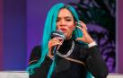 La cantante colombiana Karol G, en una entrevista en los premios Latin Billboard