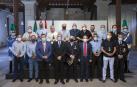 Homenaje en la Ciudadela a los policías municipales de Pamplona jubilados.