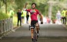 El ciclista navarro Asier Etxeberria