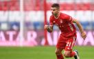 Lucas Hernández, en un partido con el Bayern de Munich