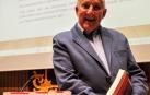 Emilio Garrido el día de la presentación del libro en Marcilla