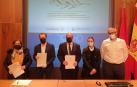 De Izda a Dcha: Marta Rodríguez Fou, Luis Campos, Carlos Gimeno, Adriana Ciriza y Mikel Berraondo.