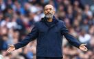 El portugués Nuno Espirito Santo dirigiendo un encuentro del Tottenham