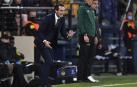Unai Emery dirige al Villarreal durante el choque de Champions contra el Young Boys en el estadio de La Cerámica