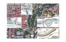 Plano del carril bici Labrit-Txantrea