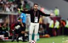 Imagen de Xavi Hernández en un encuentro con el Al Sadd contra el Al Rayyan
