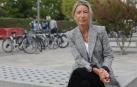 La madrileña María Calvo, en la Universidad de  Navarra, donde impartió una conferencia