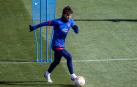 Joao Félix, en un entrenamiento con el Atlético de Madrid
