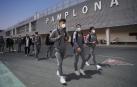 Lucas Torró, Darko y Juan Cruz encabezan la expedición de Osasuna que se desplazó en la tarde de este viernes a Madrid