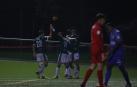 Celebración del gol de Burusco
