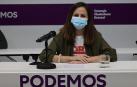 La ministra de Derechos Sociales y Agenda 2030, Ione Belarra, en un acto en Madrid este viernes
