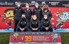 De izquierda a derecha y de arriba a abajo, los organizadores: Miguel Martínez, Eduardo Almiñana, Joaquín López ‘Pibe’, Sonia Ezquerro, Javier Calvo, Gorka Goñi e Iván Pérez.