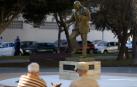 Inauguración de la escultura de Chiquito en Málaga