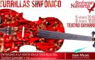 Cartel de la propuesta 'Turrillas Sinfónico' en el Teatro Gayarre