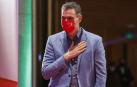 Pedro Sánchez, este sábado en el acto de proclamación de Juan Espadas como candidato del PSOE de Andalucía