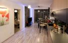 En las viviendas pequeñas, el salón y la cocina suelen compartir espacio