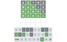 Captura de pantalla de Wordle, el nuevo juego de palabras que ha enganchado a miles de usuarios en el mundo