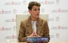 La presidenta Chivite, en la Conferencia de Diálogo celebrada en Tudela
