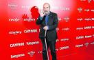 El actor Antonio Resines se apoya en una muleta en una de sus últimas apariciones