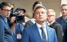 Volodímir Zelenski, en un fotograma de ‘Servidor del pueblo’, la serie que hoy estrena Telecinco