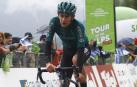 Igor Arrieta hace su entrada en la meta de Lienz, donde fue cuarto