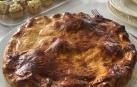 Este hojaldre de puerros y gambas es una de las tres recetas de hoy.