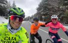 Ibai Azurmendi y Juanpe López, el pasado marzo en Sierra Nevada.