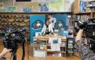 Elena Sagasesta de Ilúrdoz, coordinadora de la Fundación Sos Himalaya, este martes en la librería Muga de Pamplona en la presentación del ciclo ‘La solidaridad mueve montañas’