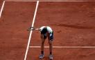 Carlos Alcaraz durante el duelo contra Zverev en Roland Garros