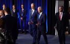 El presidente de Estados Unidos, Joe Biden, a su llegada a la reunión del Consejo del Atlántico Norte
