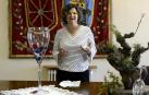 Pilar García Granero, en junio de 2021, tras ser reconocida en San Martín de Unx