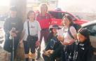 La Policía Foral encontró a la joven peregrina