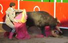 Carlos de María se llevó un susto con el novillo “Doronsillo”