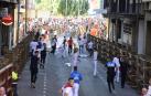 Jesús Antonio Amigot, tendido en el suelo de la calle Camino Caritat el pasado 26 de julio
