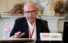 El exvicepresidente del Gobierno Alfonso Guerra, este jueves en la Universidad Internacional Menéndez Pelayo