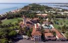 Vista de la mansión de Mar-a-Lago que Trump tiene en Palm Beach