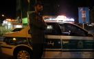 Un agente de la Policía en Teherán, Irán