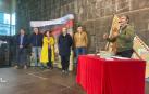 En la imagen, el maestro afinador quesero José Luis Martín Martín en su intervención en Roncal