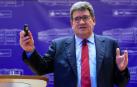 El ministro de Inclusión, Seguridad Social y Migraciones, José Luis Escrivá, explica en rueda de prensa el avance de la estadística experimental de afiliación a la Seguridad Social de noviembre