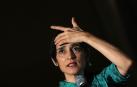 Julieta Venegas, durante la rueda de prensa en Ciudad de México para presentar su nuevo álbum
