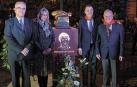 De izquierda a derecha, Enrique Maya, Mª Jesús Rodríguez, Román Rodríguez y Cándido Pazos
