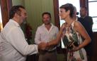 La presidenta de Navarra, María Chivite, ha mantenido en Mendoza un encuentro con el cónsul general de España en esta provincia argentina, Ramón Blecua