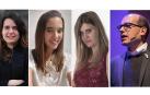 De izda. a dcha., Yolanda Almeida, Yanire Ibáñez, Arantxa Murugarren y Carlos Ollo.