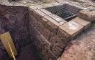 Excavaciones en la presa romana de Mues
