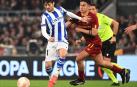 Silva y Dybala, en el Olímpico de Roma