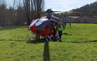 El herido ha sido trasladado en helicóptero al HUN